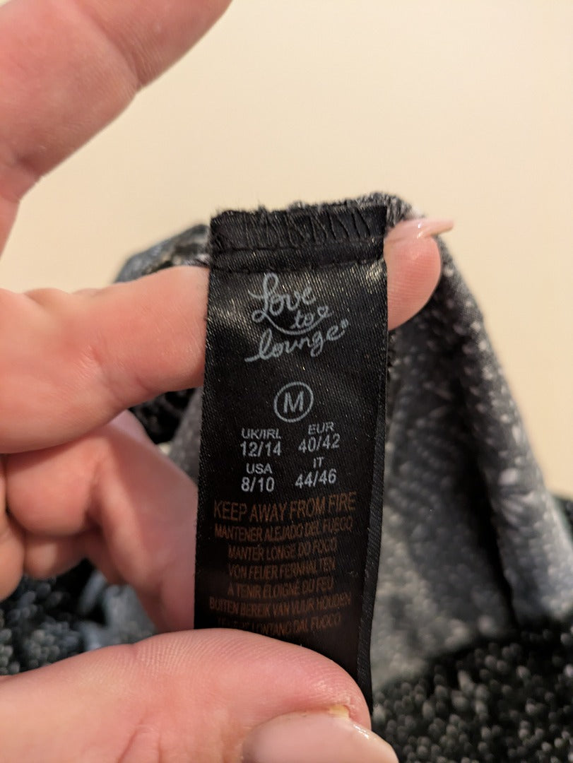 Pyjama Love To Lounge - M - Noir - Evvio-30