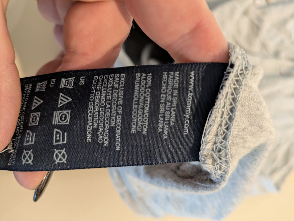 T-shirts À Manches Longues Hilfiger Denim - L - Gris - Elrio-28