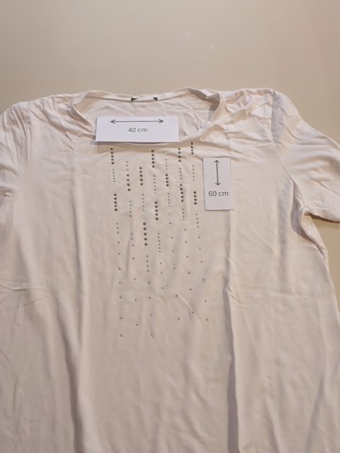 T-shirt - Un Jour Ailleurs - L - Blanc - Qubur-146
