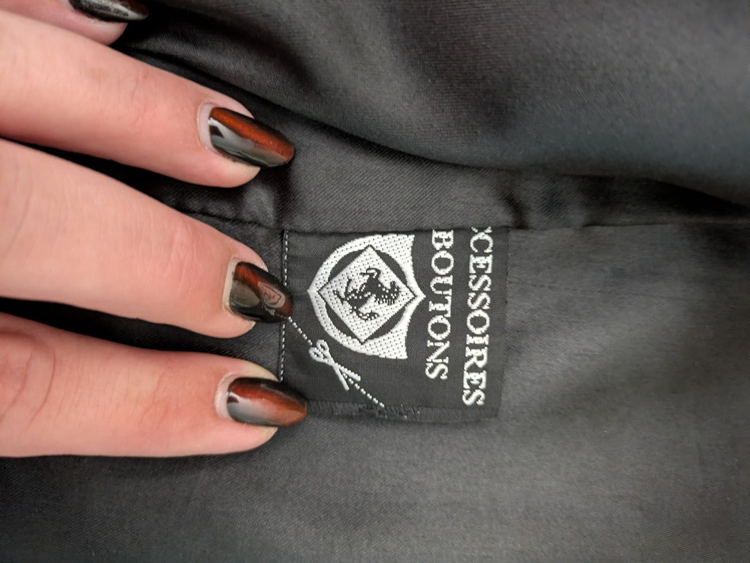 Veste blazer Also - Xxl - Noir - Cuir agneau plongé