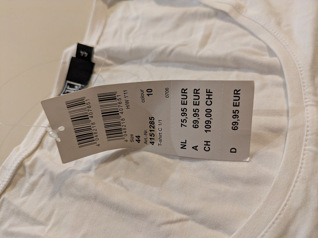 T-shirt manches longues Jette - 44 - Blanc - 4151285