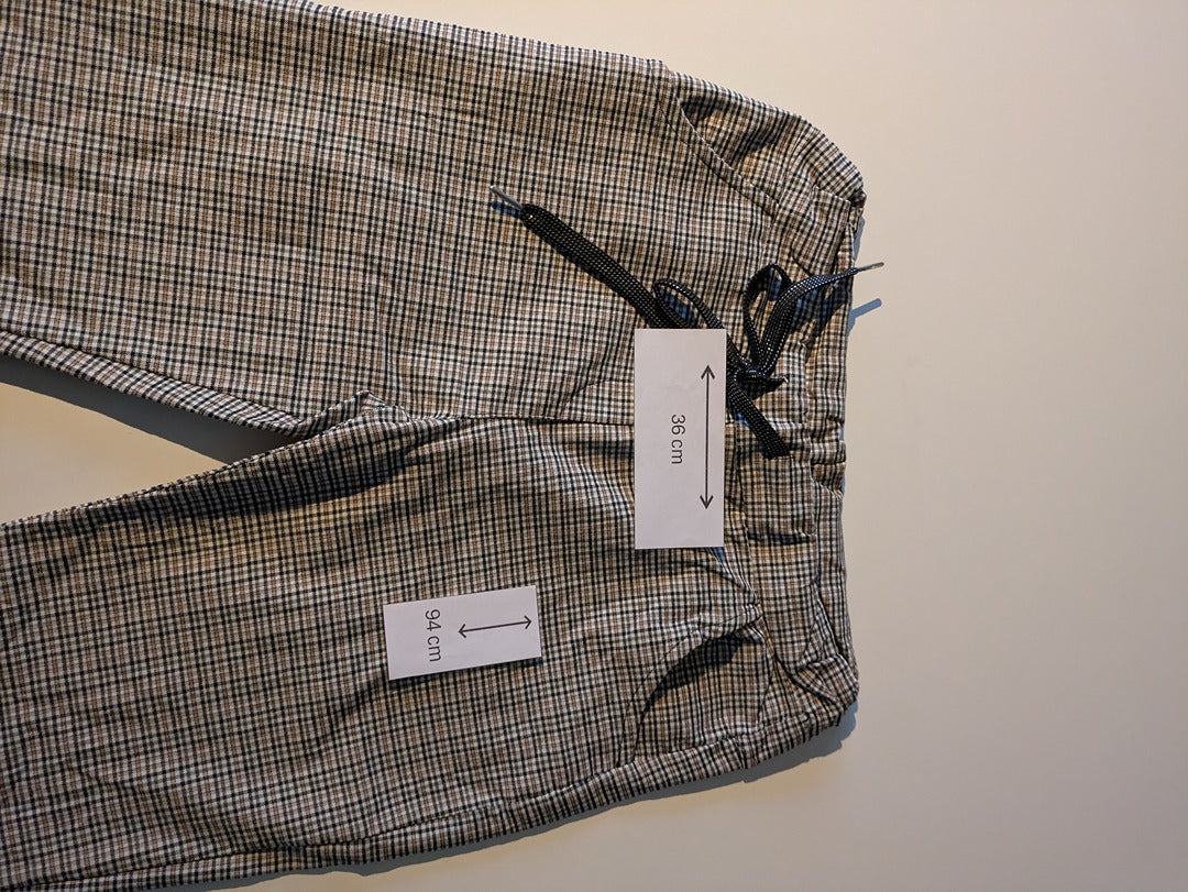 Pantalon Droit Made In Italy - 36 - Gris - Lubel-56