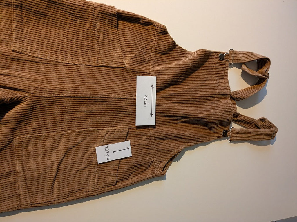 Salopette Carla Moreau - S - Marron - Lubel-60