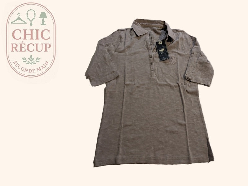 T-shirt Polo Sylt - Xxxl - Gris - Labag-200