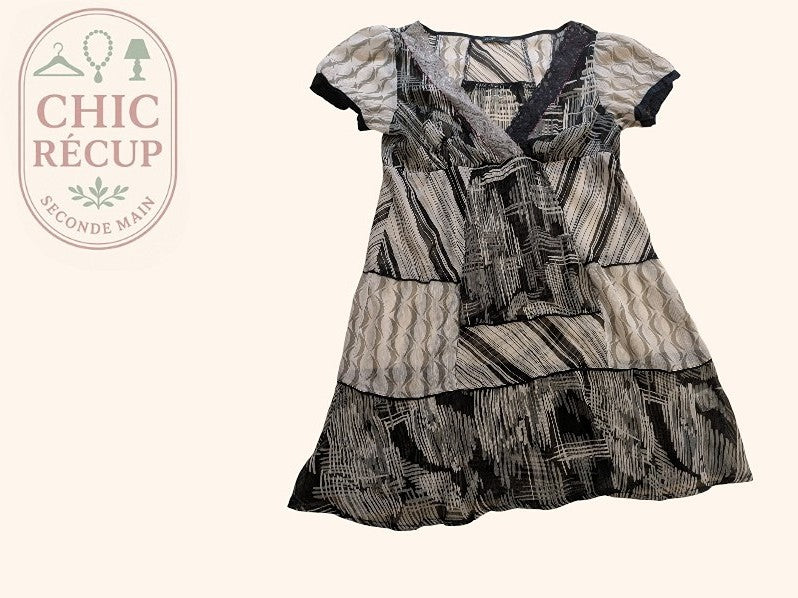 Robe D'été Didipi - M - Gris - Anbou-52