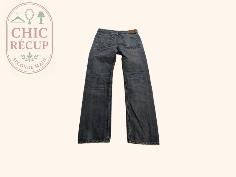 Jeans droit H&m - 30 - Bleu - Conscious & Denim