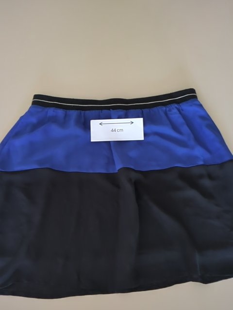 Jupe Camaïeu - Fr 44 - Bleu - Bicolore