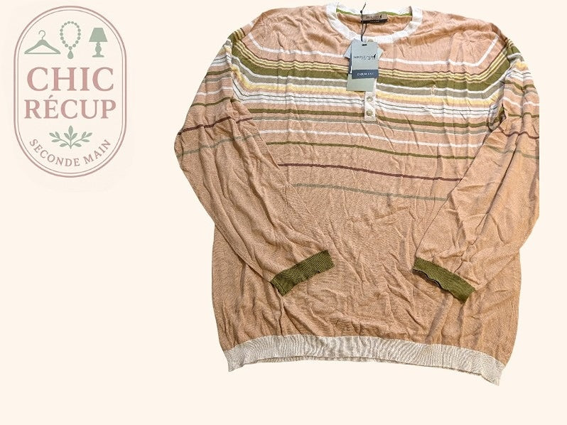 T-shirt À Manches Longues Gentleman Farmer - Xxl - Multicol.
