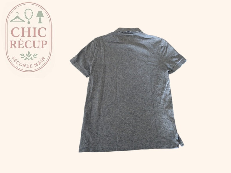 Polo Lacoste - S - Gris Bleu - Saaug-06