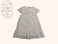 Robe Courte Tissaia - 6 Ans - Blanc - Audeb-11