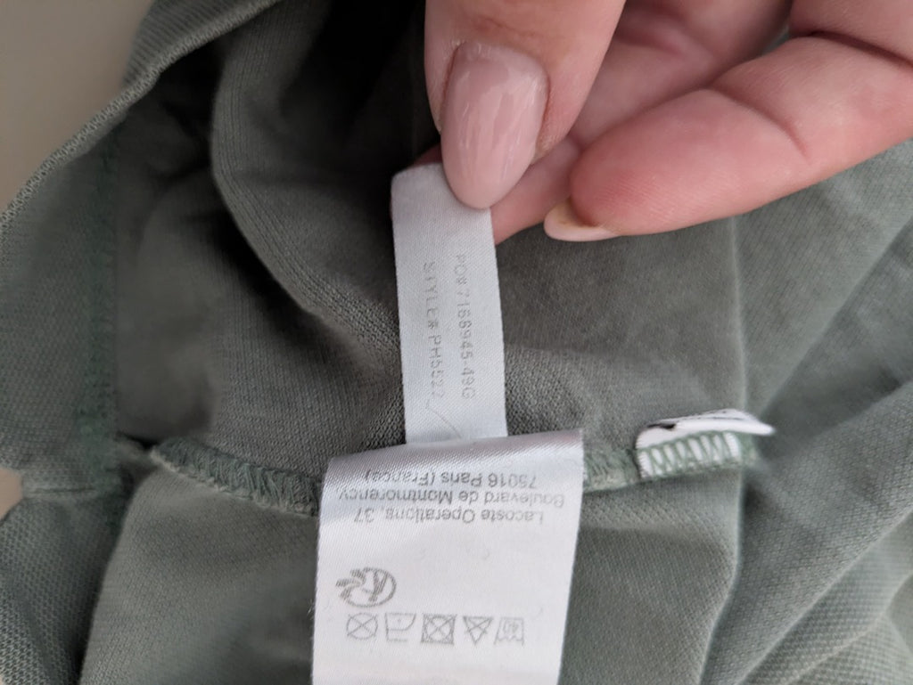 Polo Lacoste - S - Vert - Saaug-07