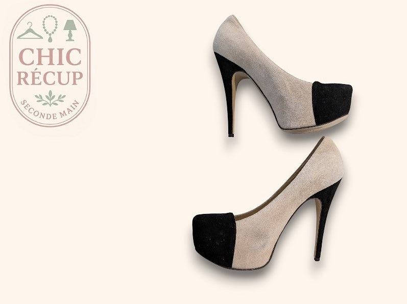 Chaussures à Talons Twin Set - 37 - Crème - Brhal-46