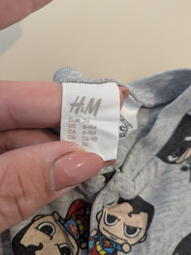 Body H&m - 6-9 Mois / 68 Cm - Gris - Erbul-11