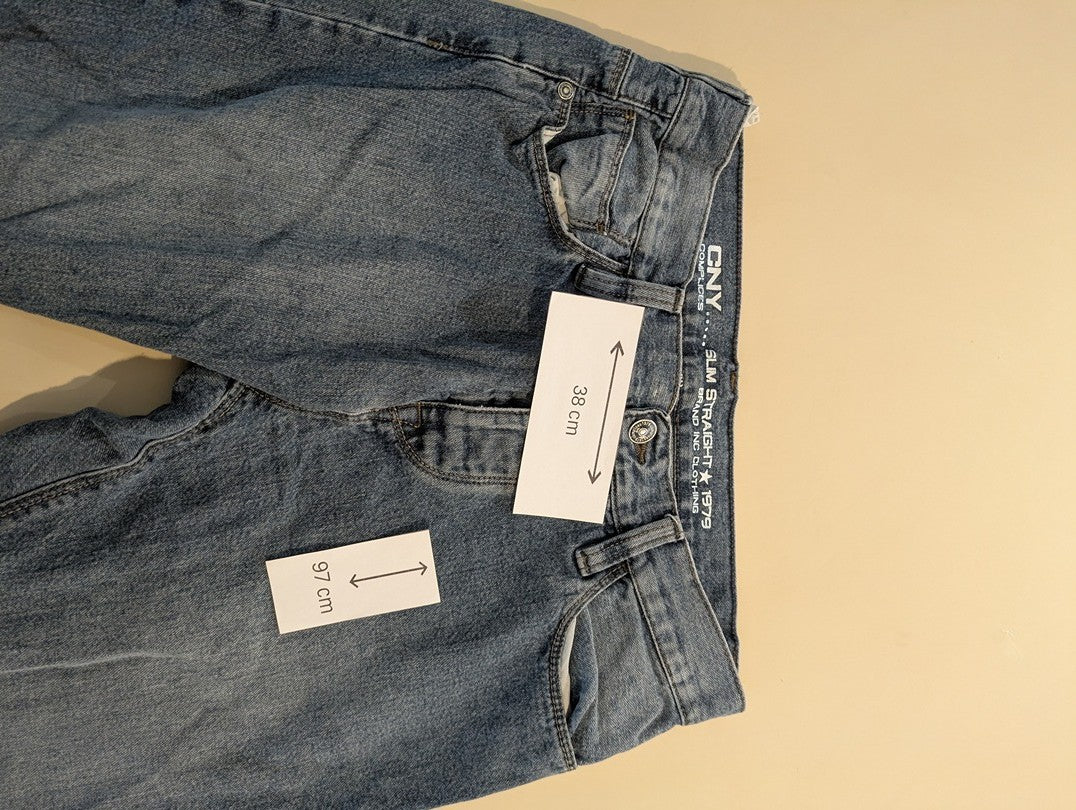 Jeans Coupe Droite Complices - M - Bleu - Elrio-12