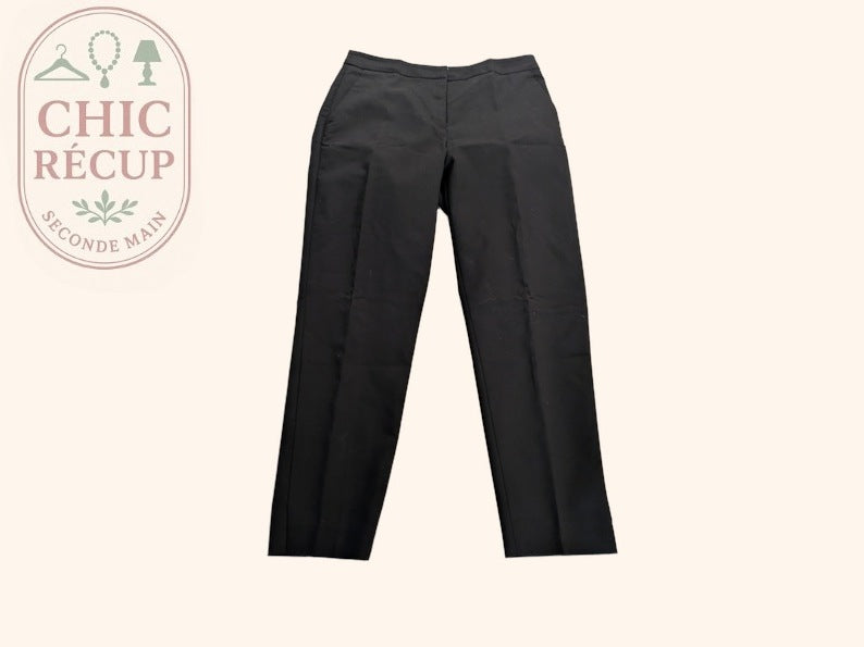 Pantalon tailleur H&m - 38 - Noir - Basique