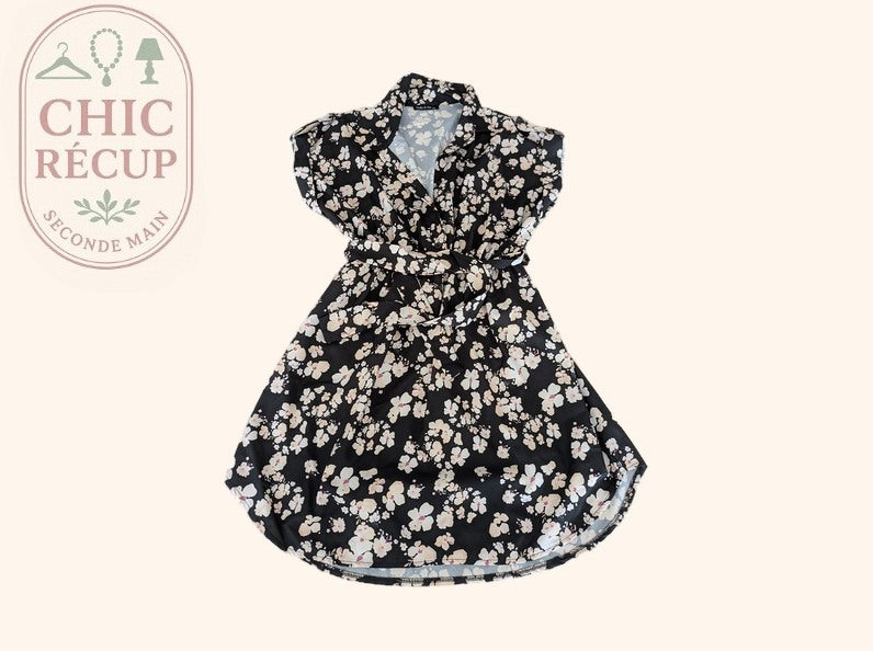 Robe D'ete Jade & Me - Xxl - Noir/blanc - Myfed-236