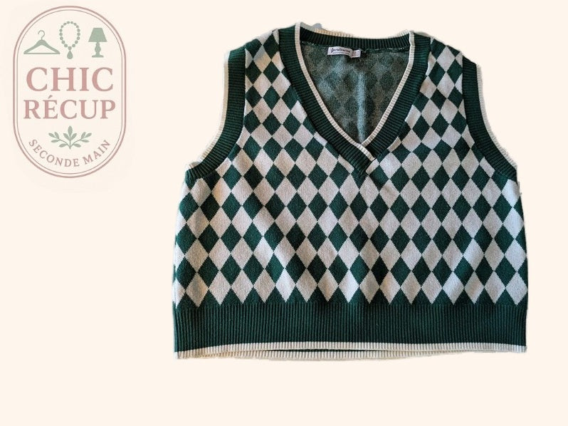 Veste Stradivarius - S - Vert - Yuark-09