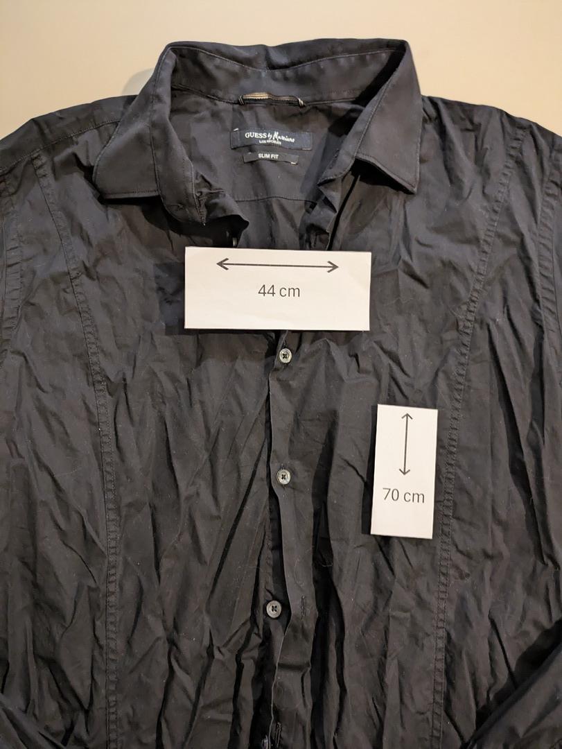 Chemise Guess by Marciano - M - Noire - Slim Fit
