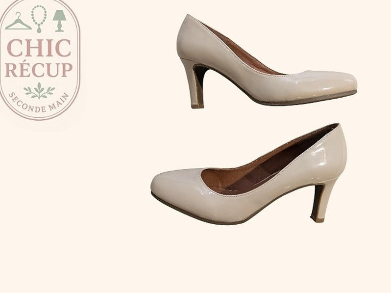Chaussures À Talons Les Halles - 39 - Beige - Chpav-155