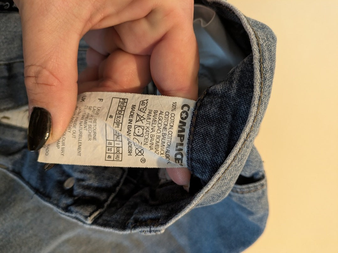 Jeans Coupe Droite Complices - M - Bleu - Elrio-12