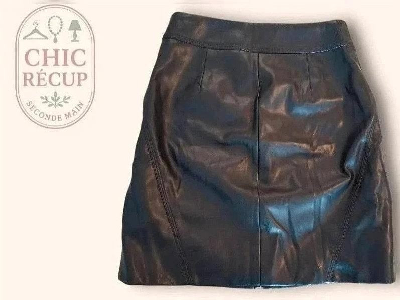 Mini-jupe Morgan - S - Noir - Lerom-18