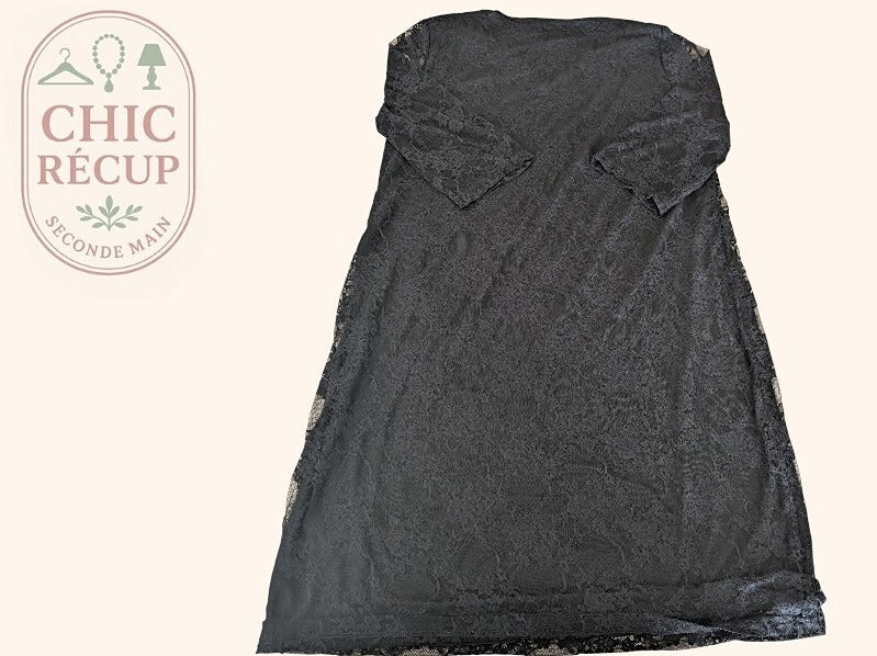 Robe Midi Blancheporte - Xxl - Noir - Labag-63