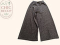 Pantalon A Jambes Large Sans Marque - S - Argenté - Brhal-