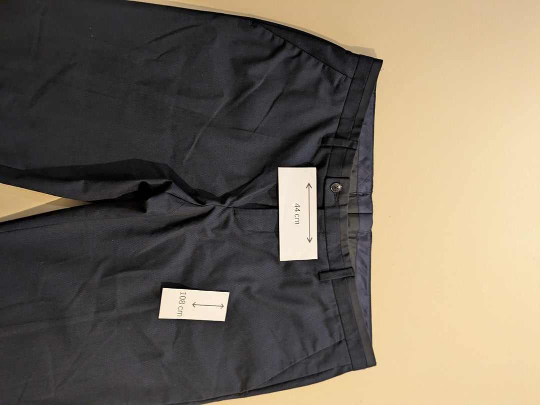 Pantalon De Costume Zara Man - L - Marine - Shbad-69