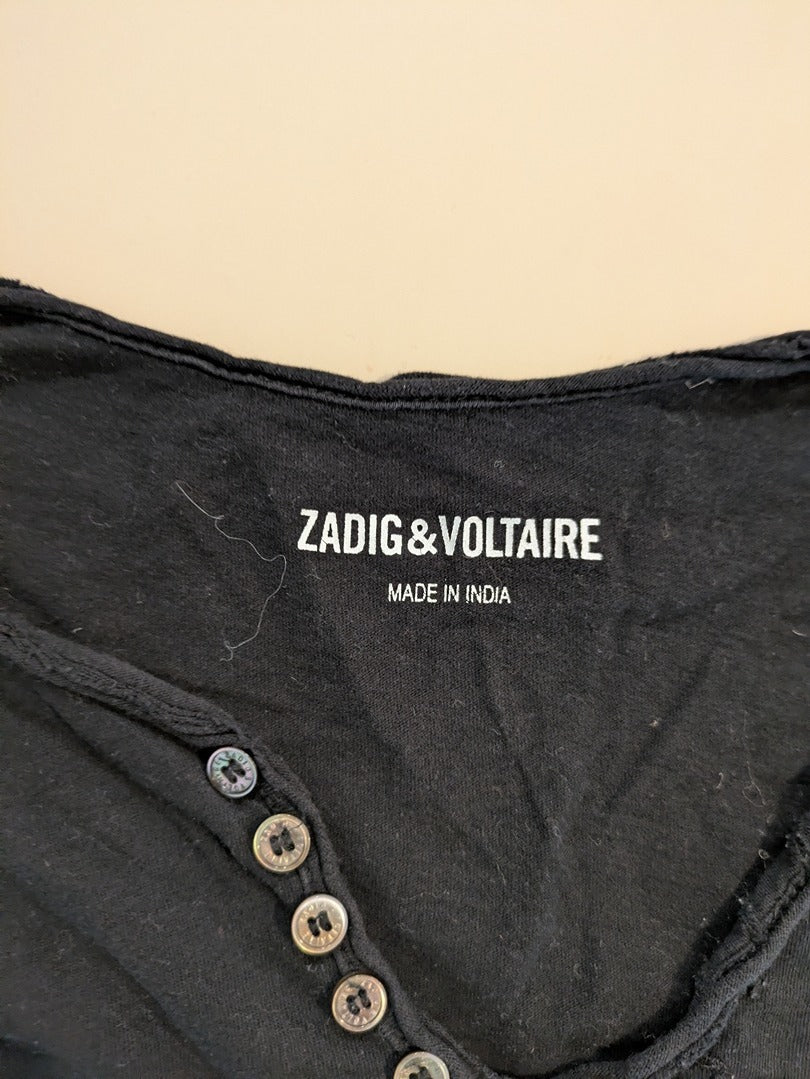 T-shirt Zadig & Voltaire - Xs - Noir - Lubel-11