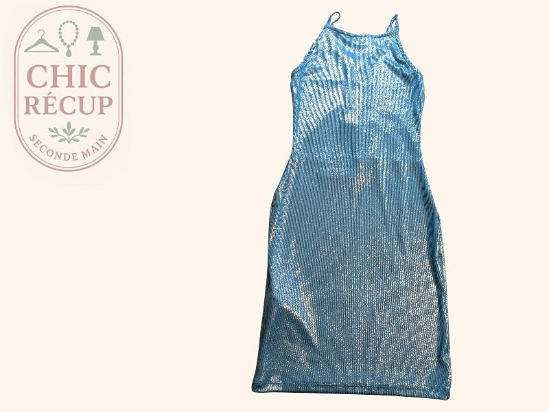 Robe Mini Jennyfer - Xs - Bleu - Shbad-78