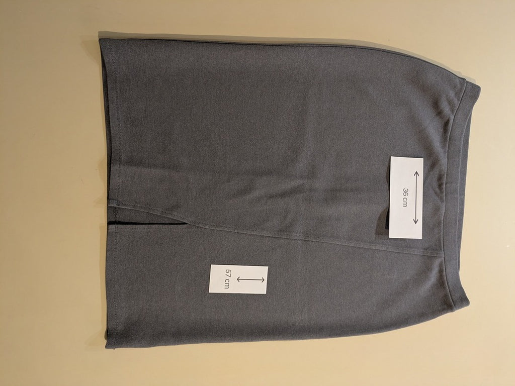 Jupe Midi Promod - M - Gris - Codia-03