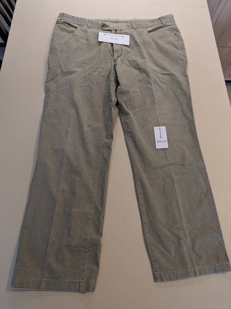 Jeans Coupe Droite Luigi Morini - Xxxl - Gris - Qubur-27