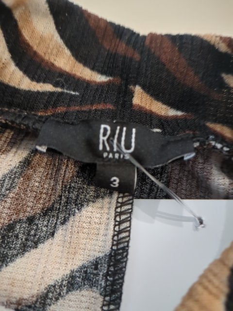 T-shirt manches longues Riu Paris - 3 - marron