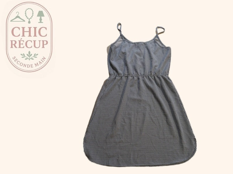 Robe Casual Lh By La Halle - 38 - Marine/blanc - Mache-02