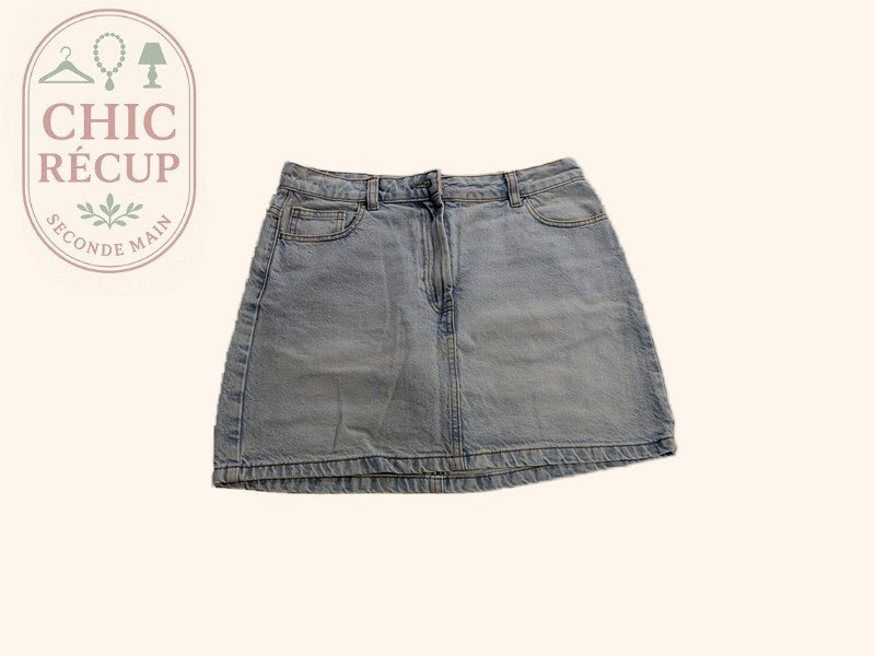 Mini-jupe Primark - 38 - Bleu Clair - Evvio-73