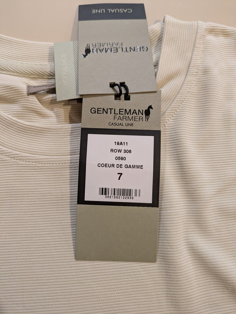 T-shirt Unis Gentleman Farmer - Xxl - Beige - Labag-117