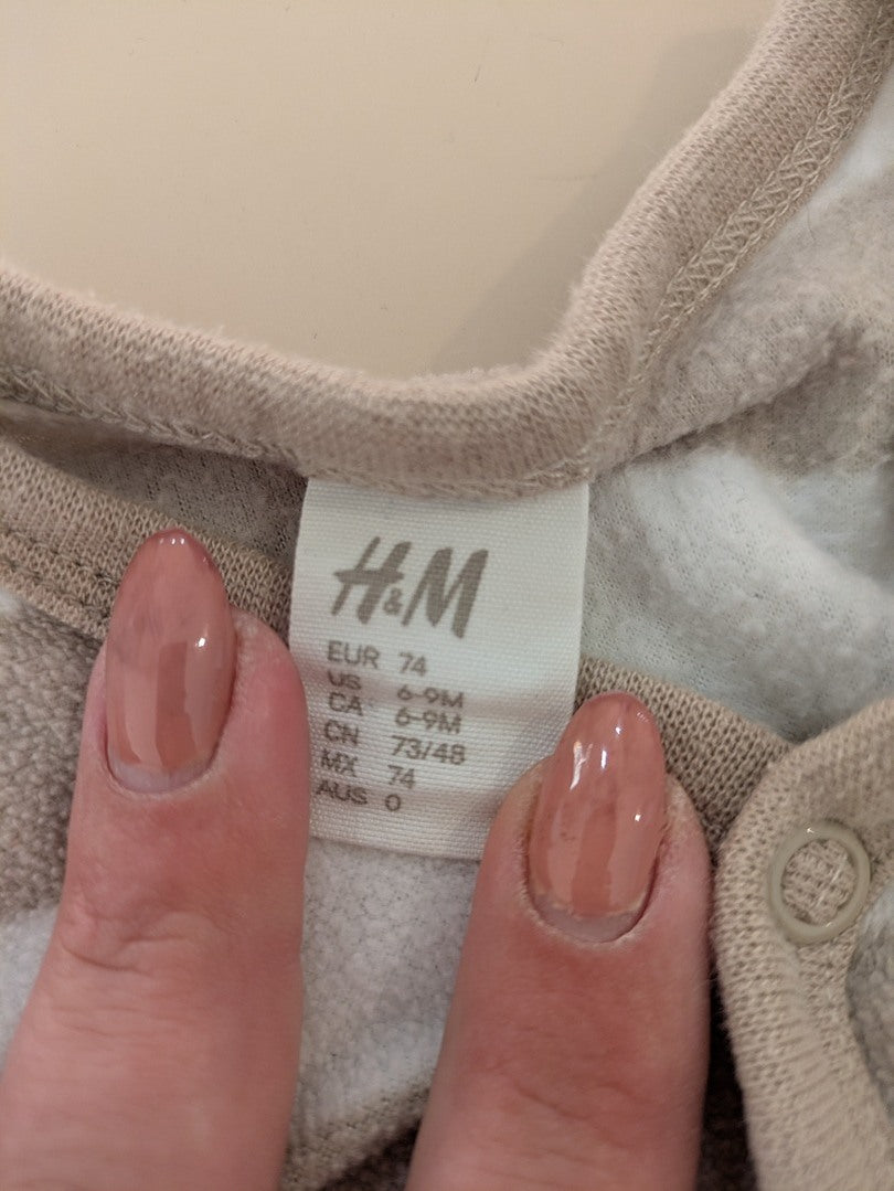 Lot De Vêtements H&m - 6-9 Mois / 68 Cm - Gris - Erbul-45
