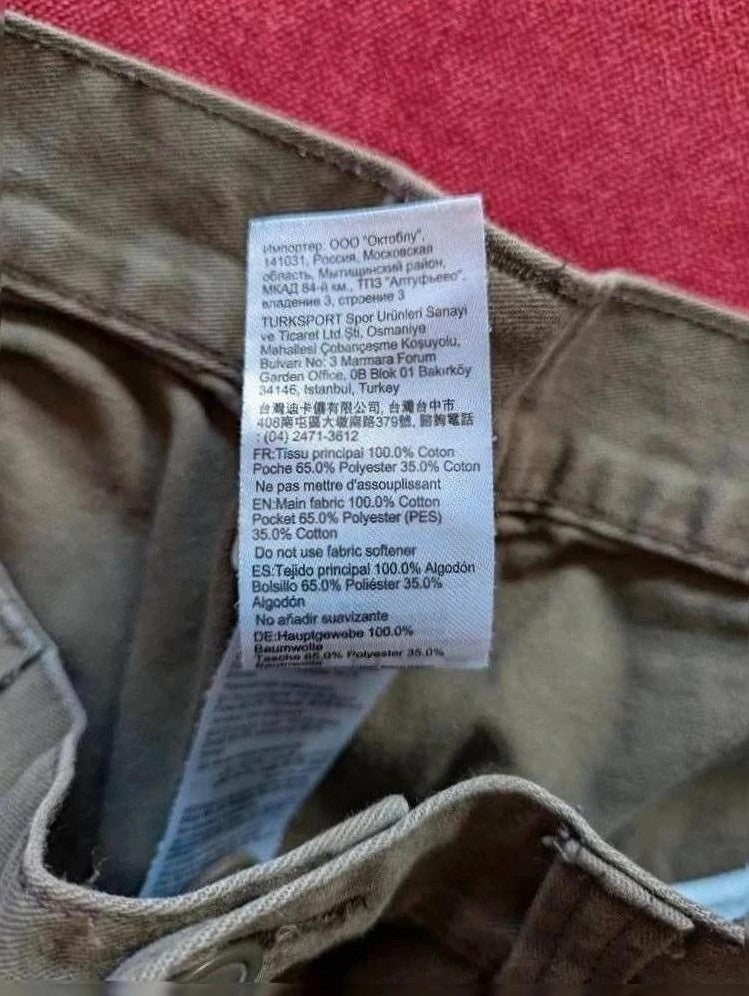 Pantalons Courts & Chino Oxylane - M - Kaki - Luvio-13