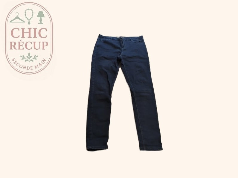 Jeans Droit - Clockhouse - 44 - Marine - Qubur-131