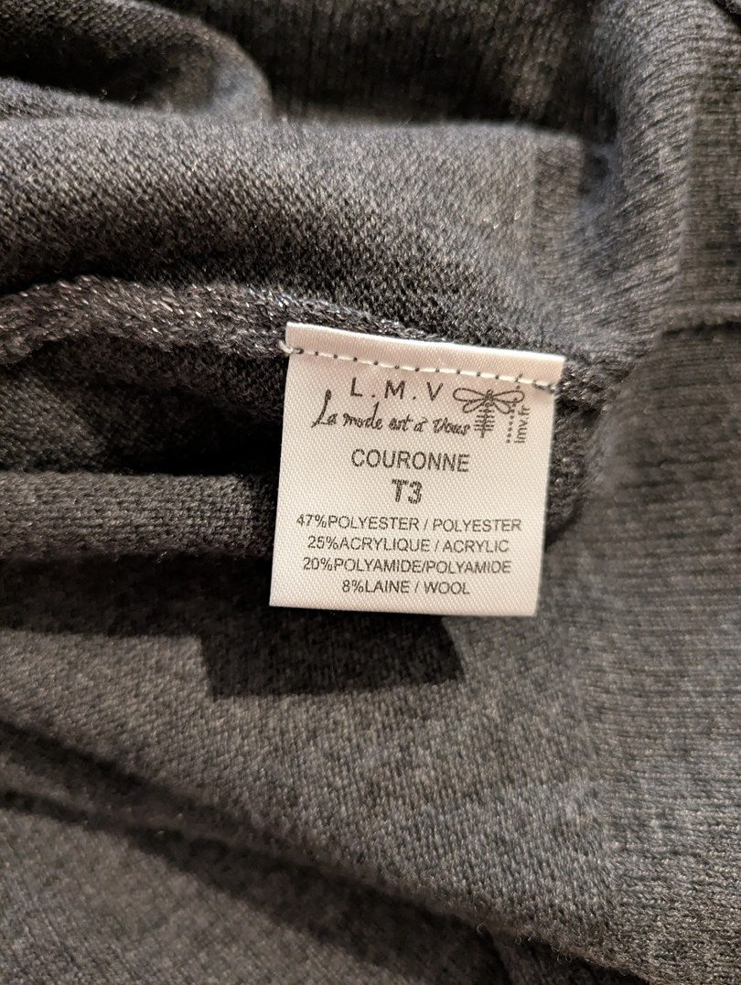 Blouse La Mode Est À Vous - 44 - Gris - Myfed-76