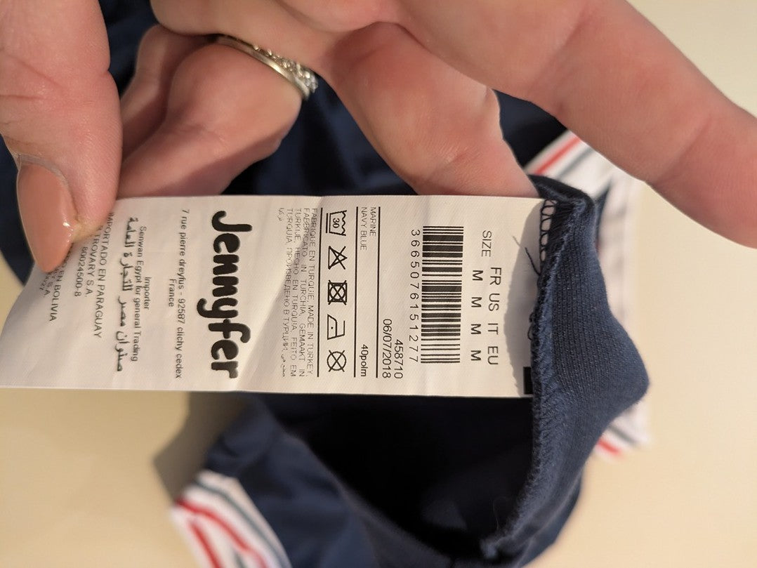 T-shirt Jennyfer - M - Bleu - Mache-28