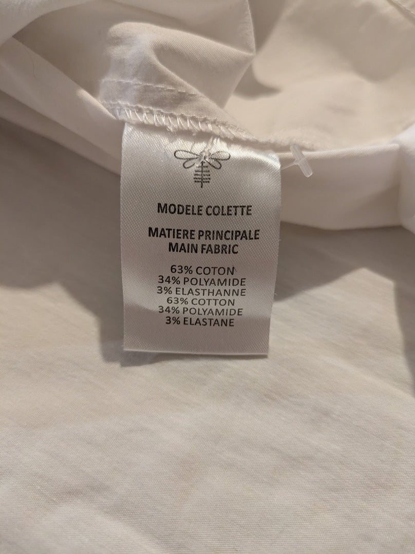 Chemise La Mode Est À Vous - T44 - Blanche - Myfed-72