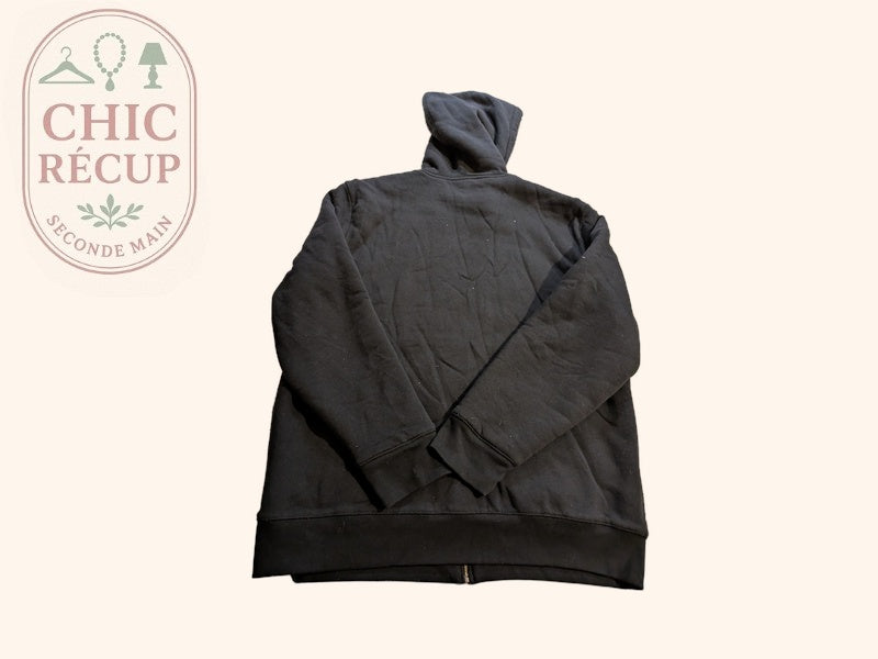 Sweat à capuche zippé Gap - Xl - Noir - Sherpa
