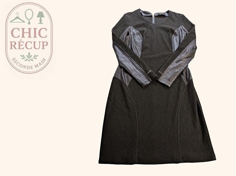 Robe Midi Eva Kayan - 44 - Noir - Myfed-14