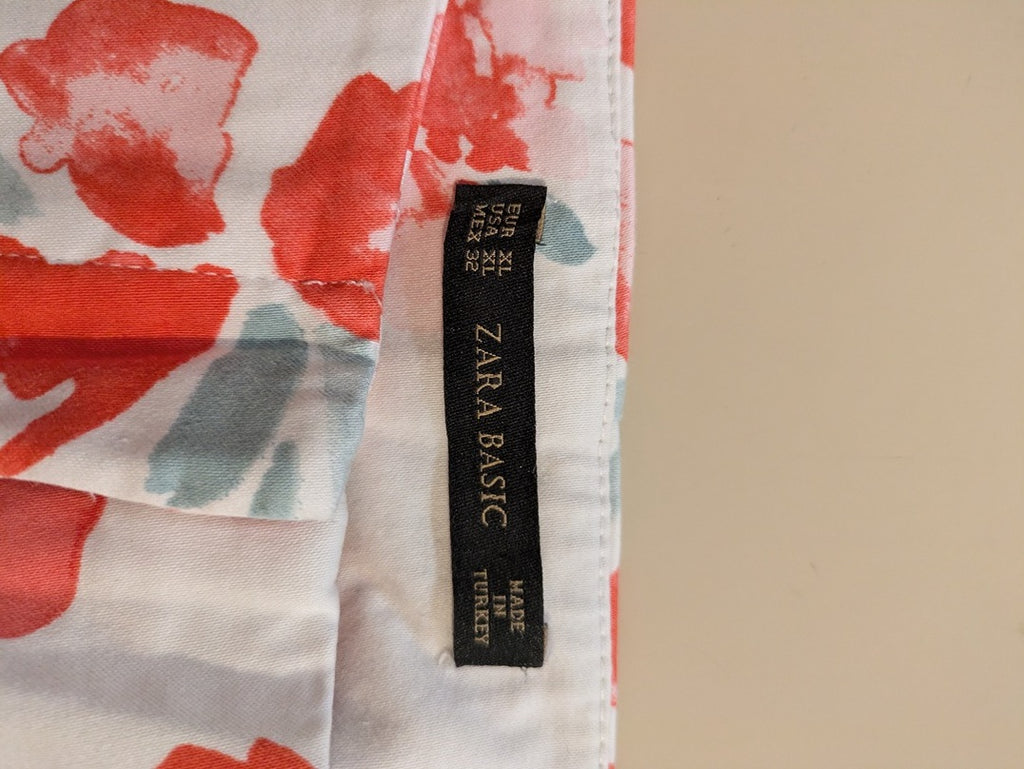 Pantalon Droit Zara - Xl - Multicolore - Paval-66