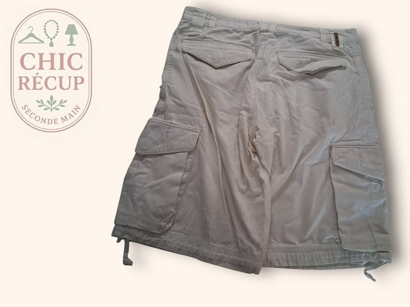 Short Cargo 55dsl - Xxl - Blanc - Absah-01