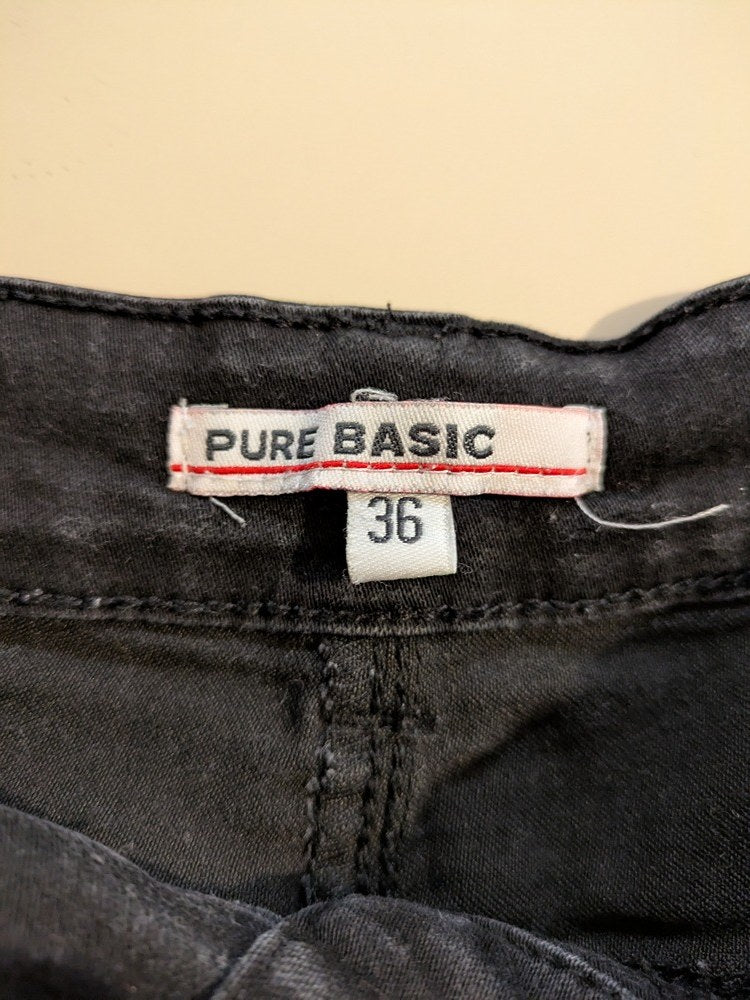Jean Droit Pure Basic - 36 - Noir - Qubur-103