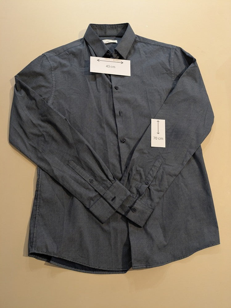 Chemise Unies Celio Club - S - Marine - Ayzan-100