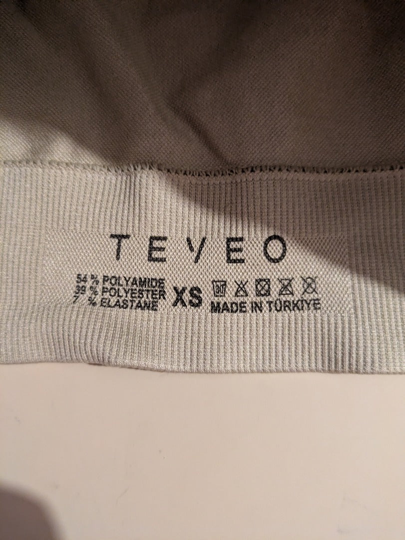 Veste de sport Teveo - Xs - Gris - Cropped zippé
