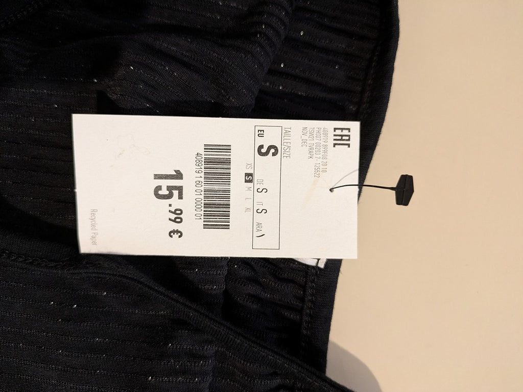 Tops Court Pimkie - S - Noir - Shbad-12
